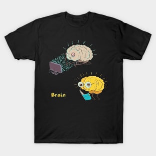 brain healthy unhealthy T-Shirt